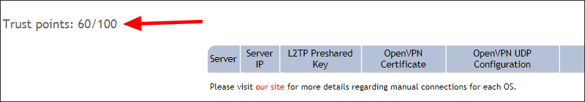 Trust Point Client Area