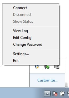 OpenVPN connection on Windows 8 - Step 10