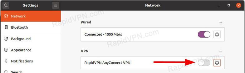 How to install AnyConnect in Ubuntu GUI - Step 5