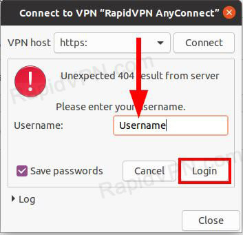 How to install AnyConnect in Ubuntu GUI - Step 5
