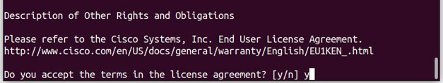 How to install AnyConnect in Ubuntu CLI - Step 3